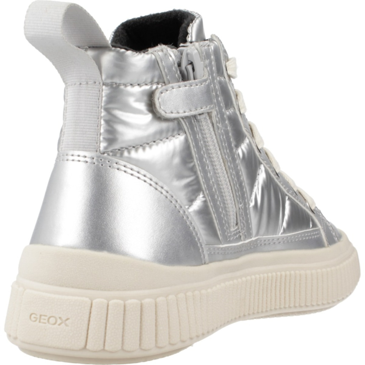 Zapatillas Niña de la marca GEOX  modelo J LAQUINNY Silver