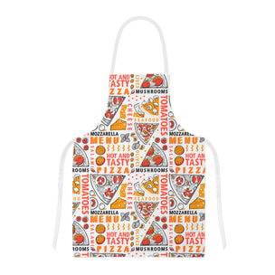 Grembiule regolabile design pizze 60x80 cm.