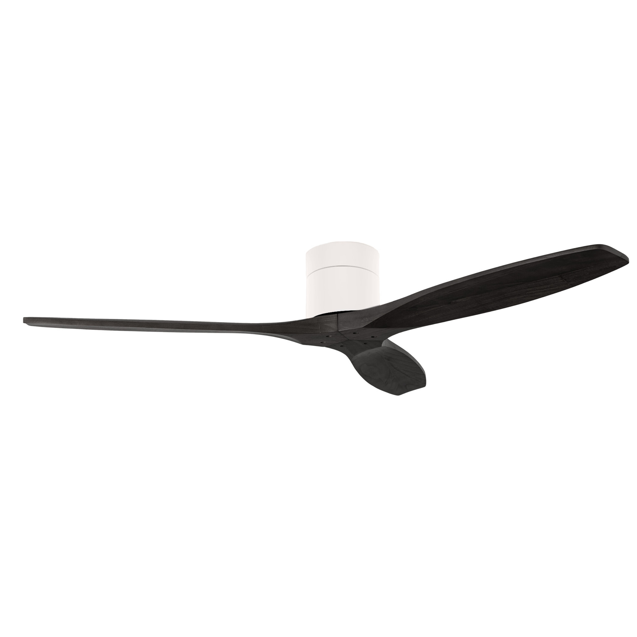Forlight - Ventilador Stem Evo ø1320mm Tube Acero Blanco palas Negras