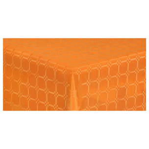Rotolo Tovaglia Carta Damascata Arancio