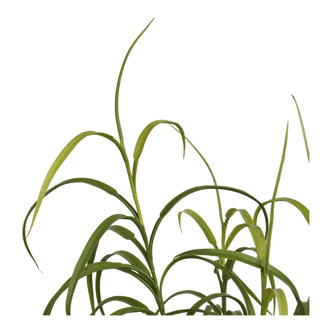 Pianta artificiale Grass Plant in PE verde — H 89 cm con vaso