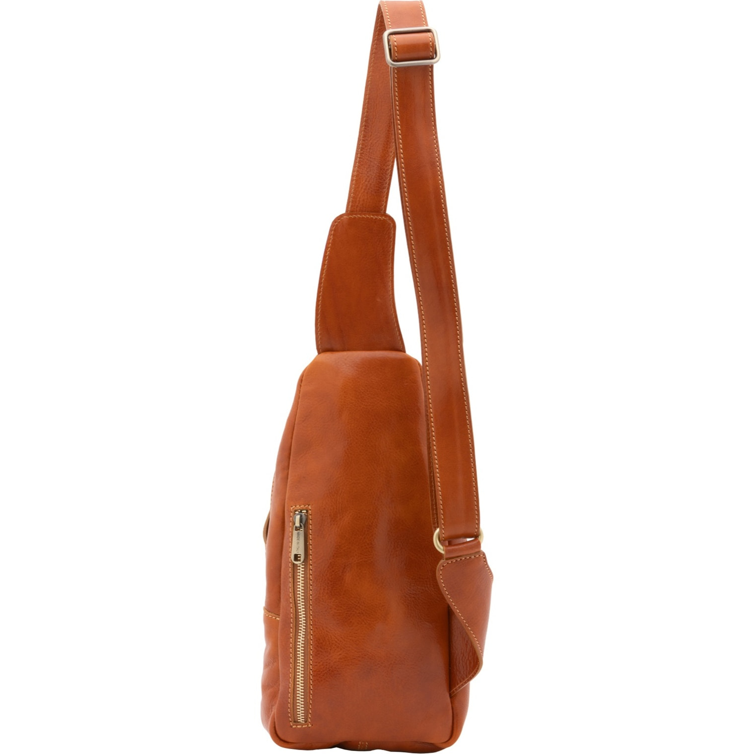 Marsupio da uomo in vera pelle - Modello Rhys Elite - 33.0 x 17.0 x 7.0 cm