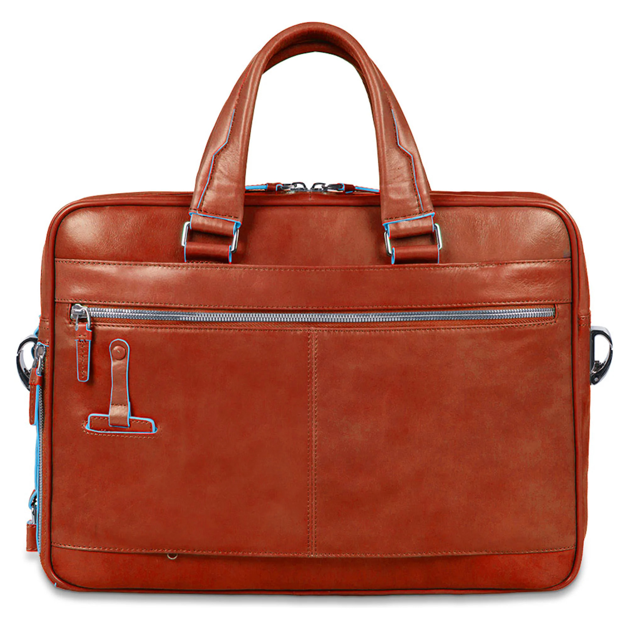 Piquadro Borsa porta pc e iPad®Pro 12,9 personalizzabile con protezione antiurto e tasca porta bottiglia