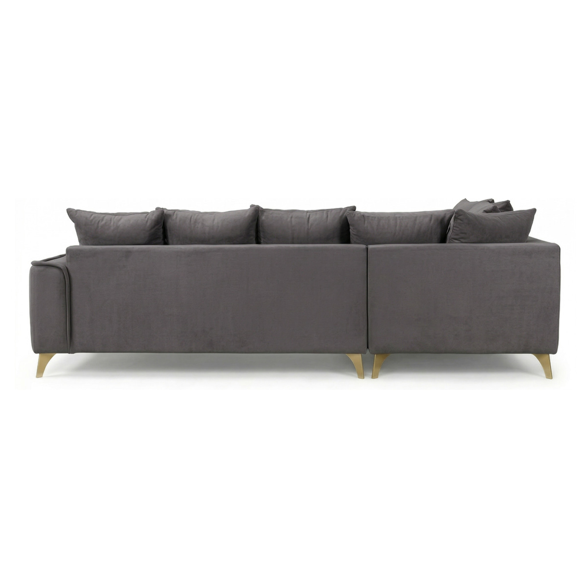 Canapé Tissu Angle Droit Altamo - 4 Places