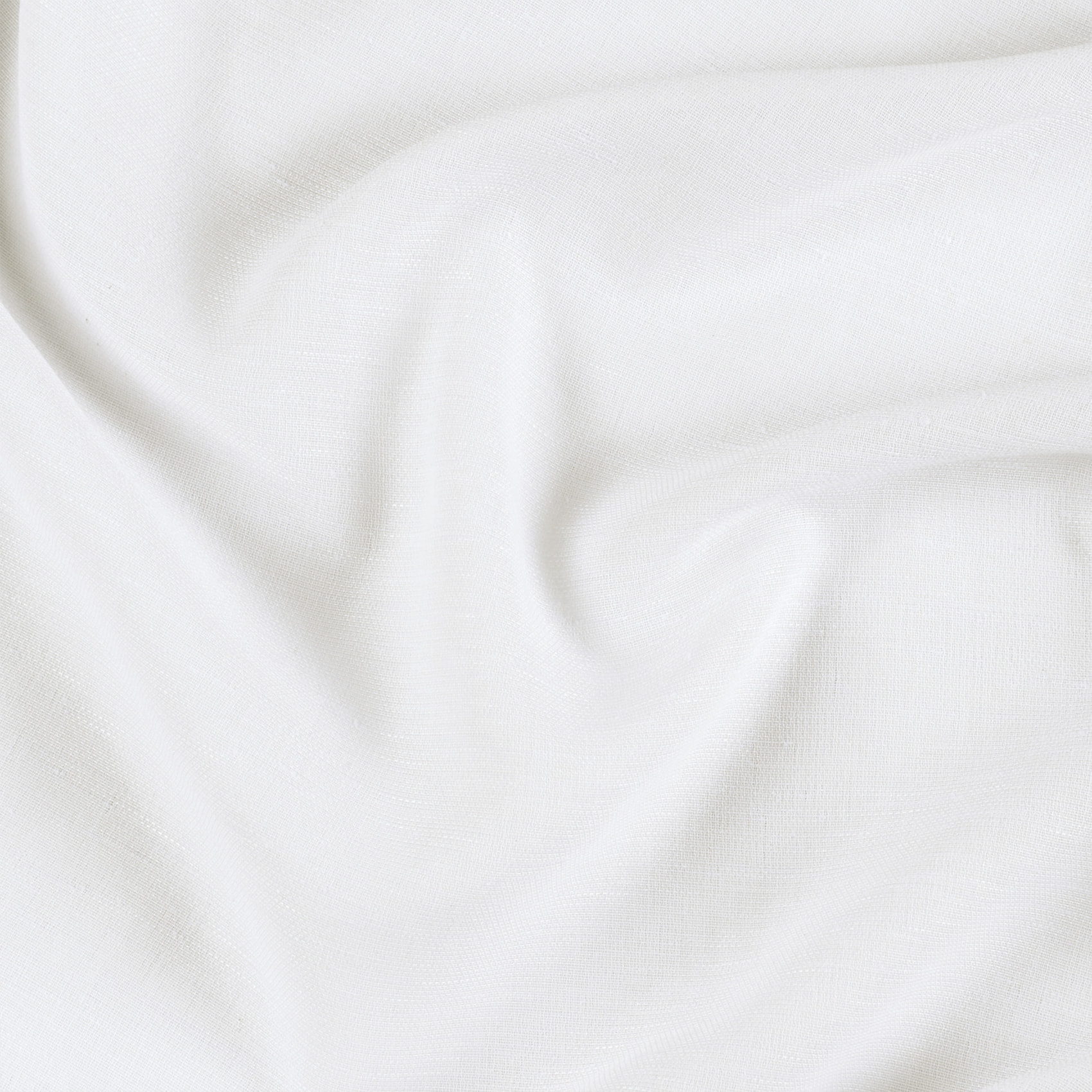 Tissu voile en polyester coton grande largeur - Ecru