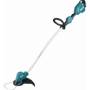 Recortadora MAKITA 18 V Li-ion 3 Ah - 2 baterías, cargador, maletín - DUR189RFE