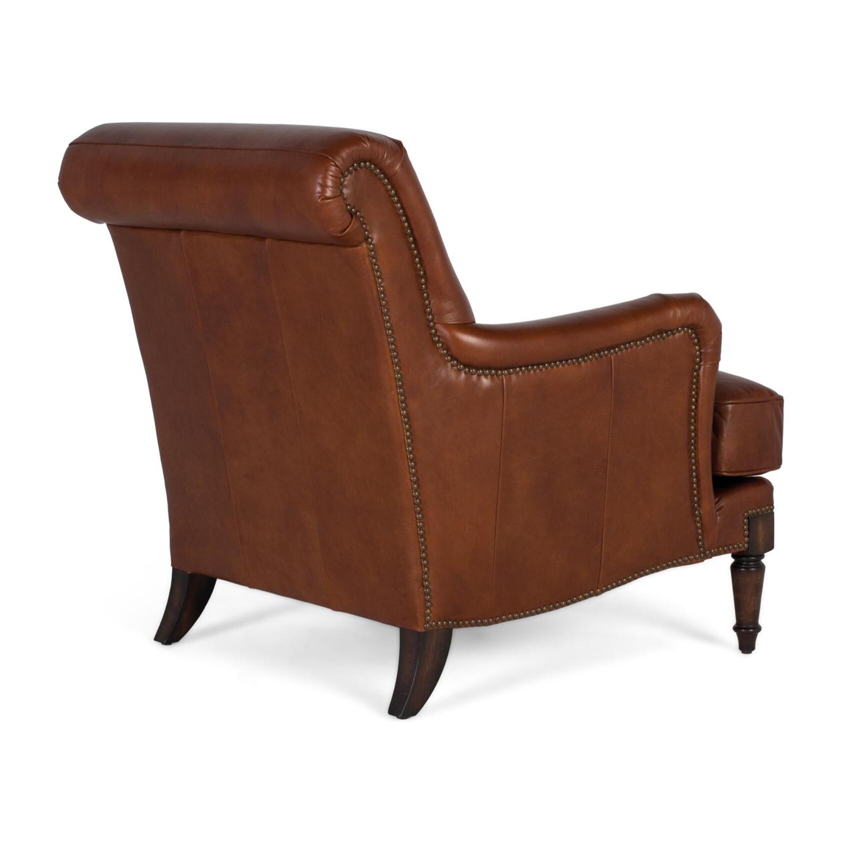 Sillón de piel - 88 x 82 x 94 cm