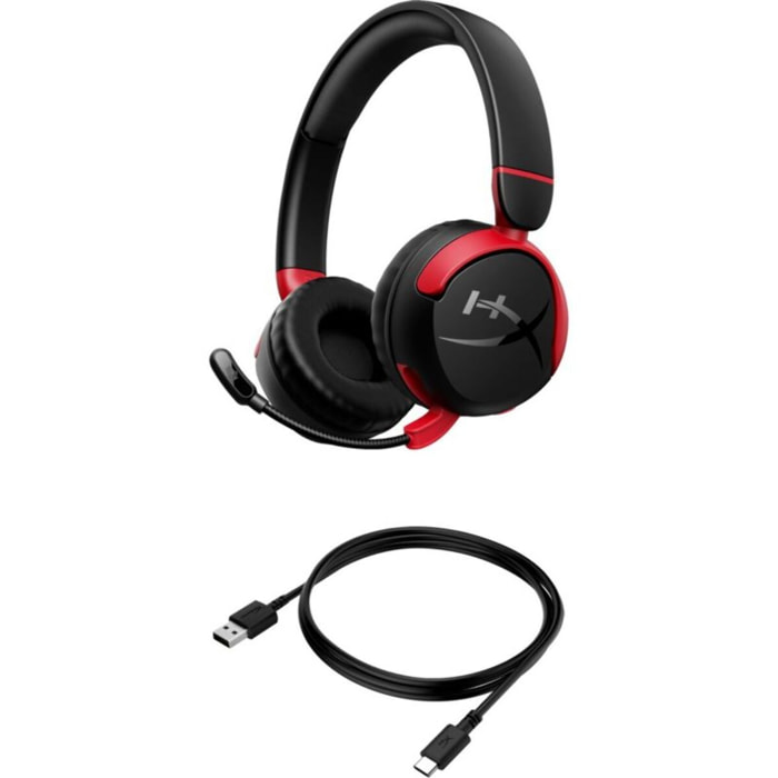 Casque gamer HYPERX Cloud Mini Wireless Noir