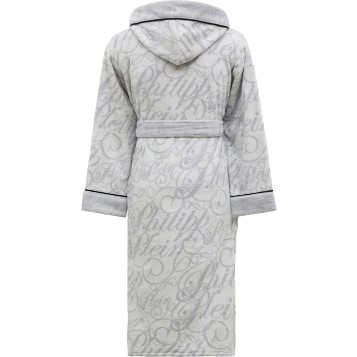 PHILIPP PLEIN Hooded Bathrobe Signature