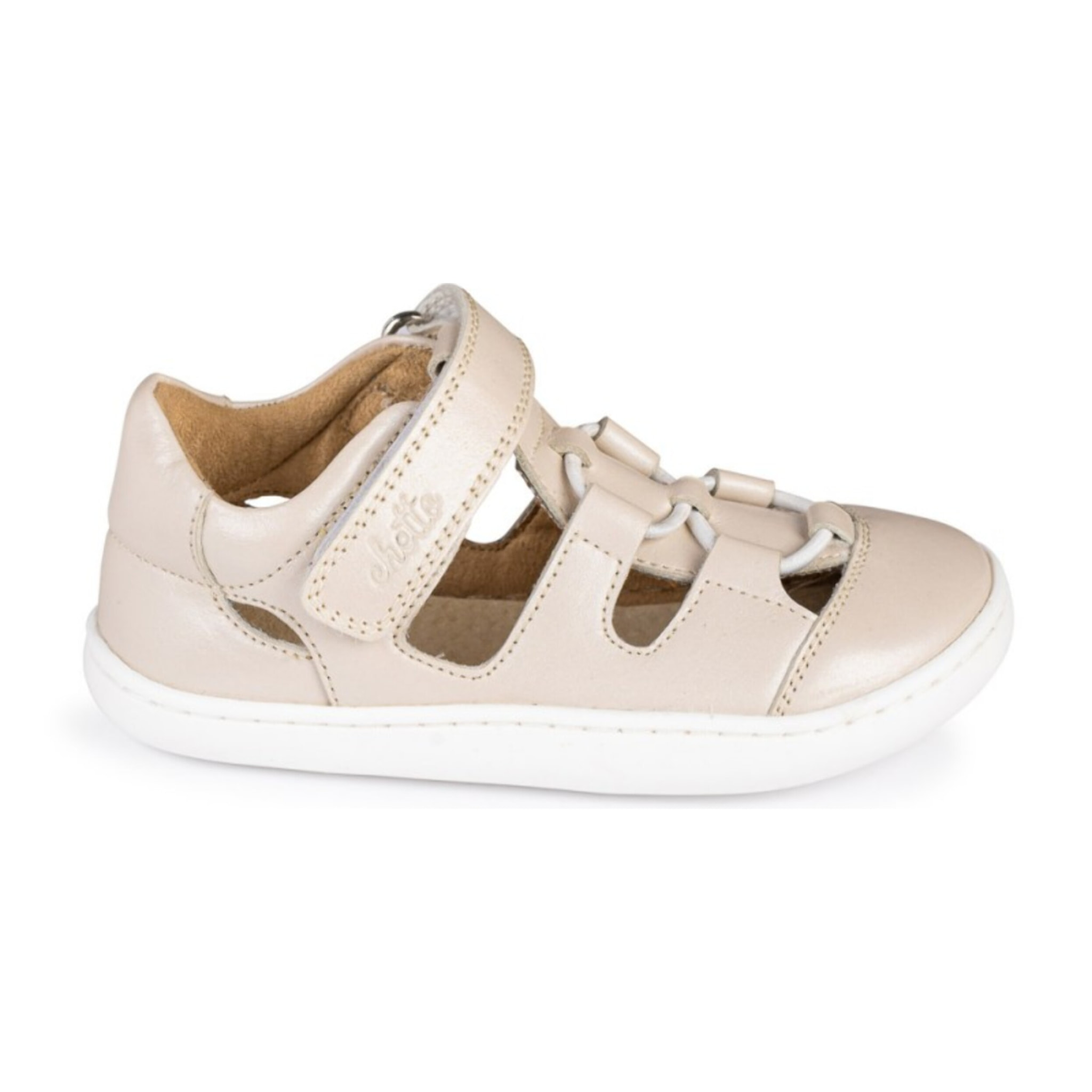 SANDALIA CERRADA BAREFOOT BEIGE – SUAVIDAD TOTAL