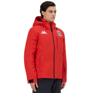 Kappa - Giacche Uomo Rosso - 8Cento 806 Us