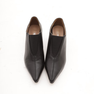 TRONCHETTO ELASTICO TACCO NERO