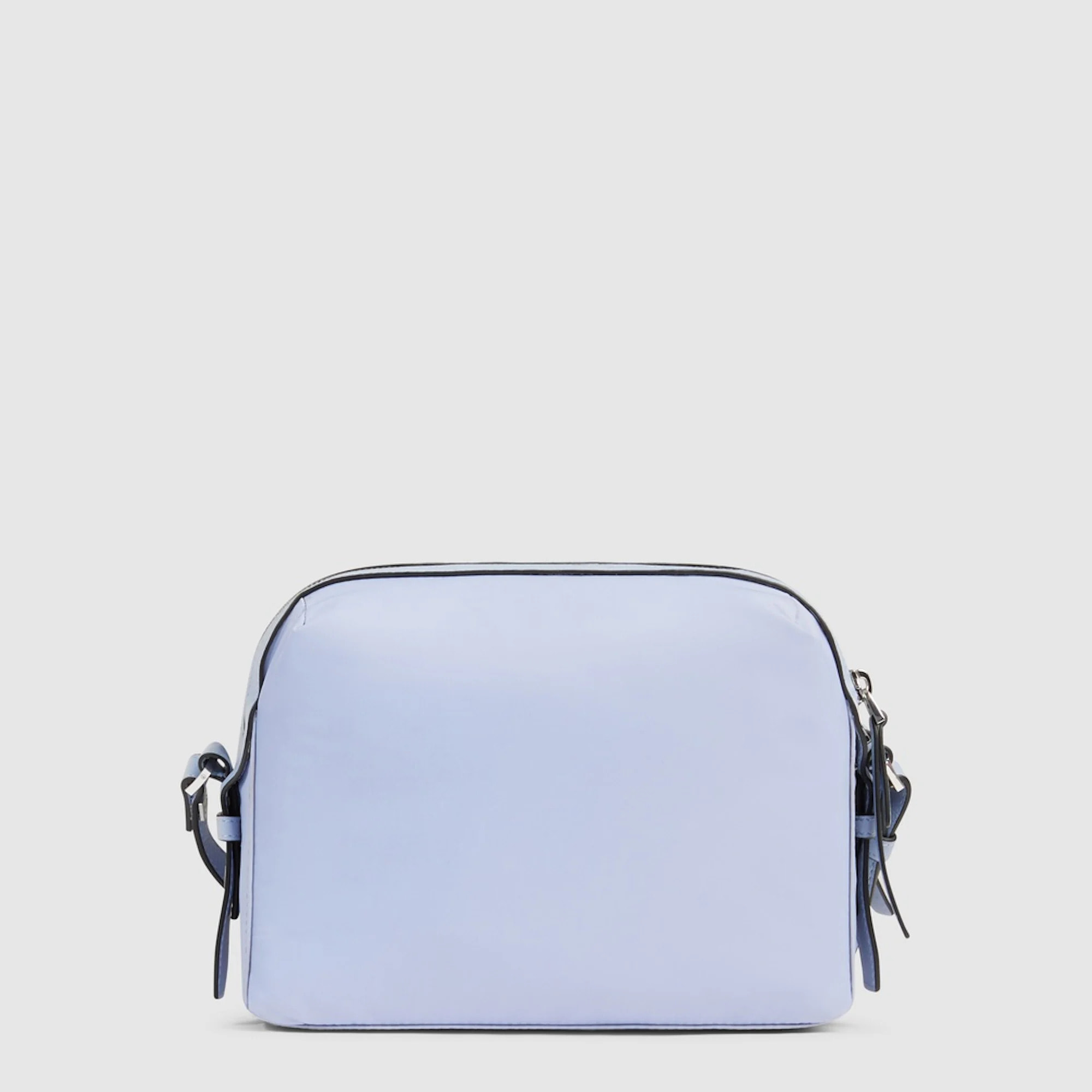 Piquadro Tracolla modello camera case in tessuto riciclato e pelle