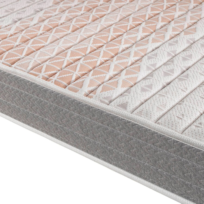 Colchón Espuma HR y Visco | 20cm de altura | Firmeza Media | Para niños | Antiácaros | Apple