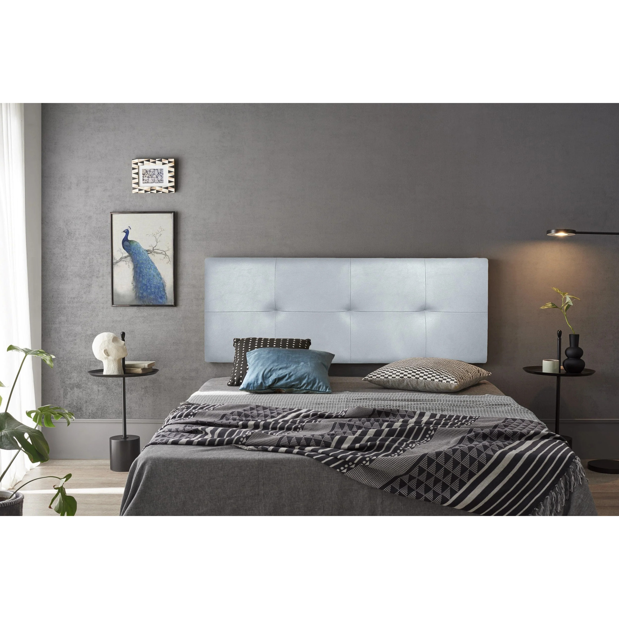 Cabecero Cala Polipiel Plata 90