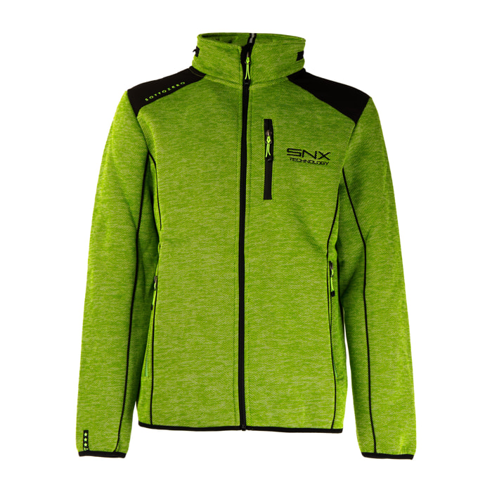 SCUOLA NAUTICA ITALIANA giacca uomo lime