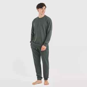 Pantalón largo básico deportivo verde menta