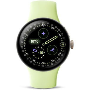 Montre connectée GOOGLE Pixel Watch 4 41mm Champagne/Vert BT