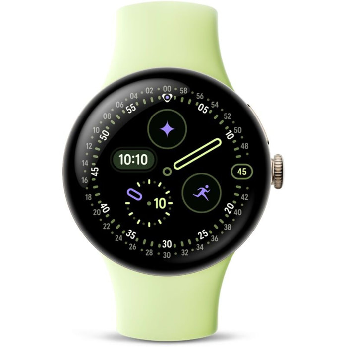Montre connectée GOOGLE Pixel Watch 4 41mm Champagne/Vert BT