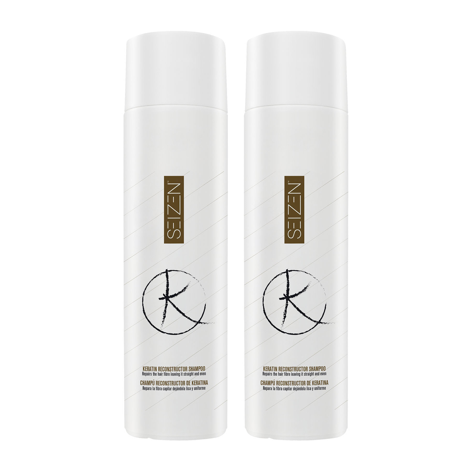 CHAMPU RECONSTRUCTOR CON KERATINA 250ML PACK DE 2