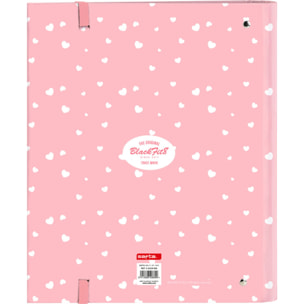 Carpeta 4 anillas 35mm c/recambio blackfit8 "globitos"