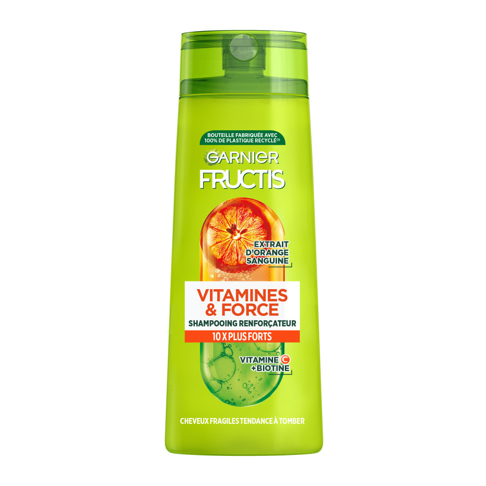 Lot de 12 - Garnier Fructis Vitamines & Force Shampooing anti-casse300ml