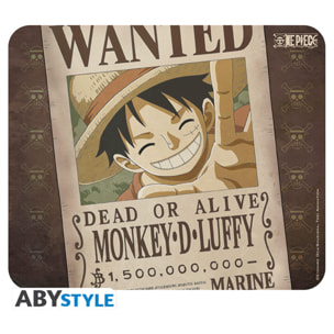 One Piece - Flexible Tappetino Per Mouse - Wanted Luffy