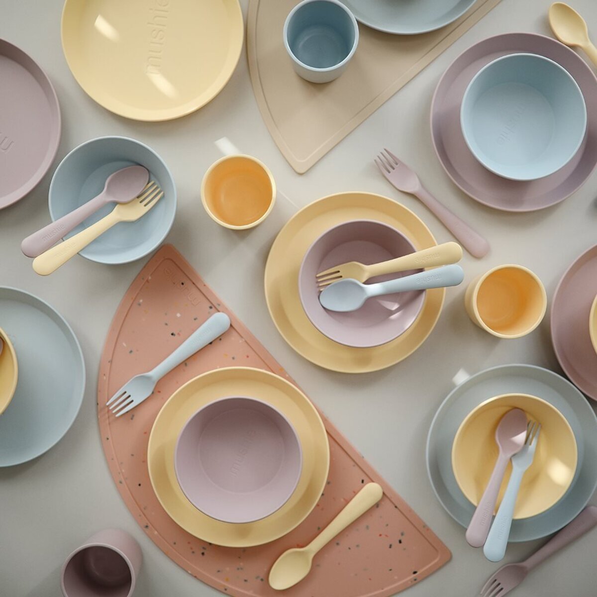 Mushie Pack Dos Vasos Solid