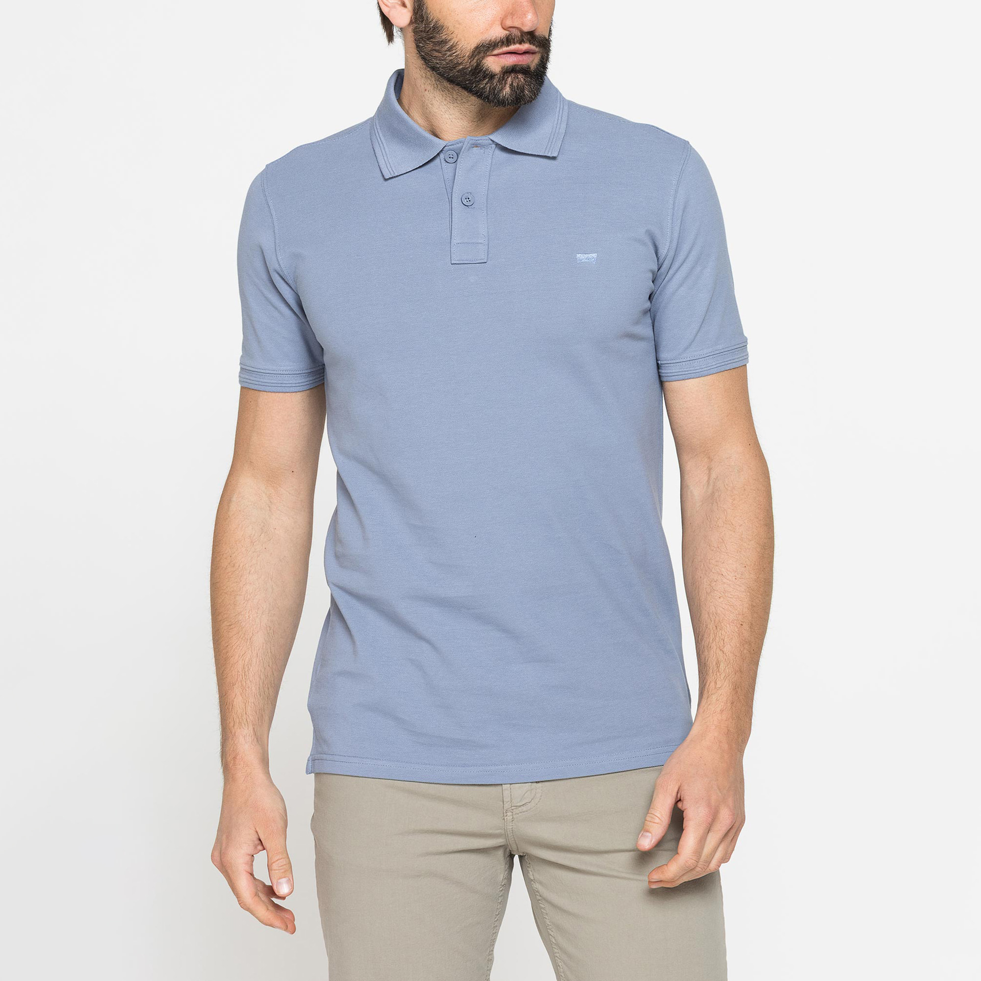 POLO MANICA CORTA IN PIQUET DI COTONE ORGANICO