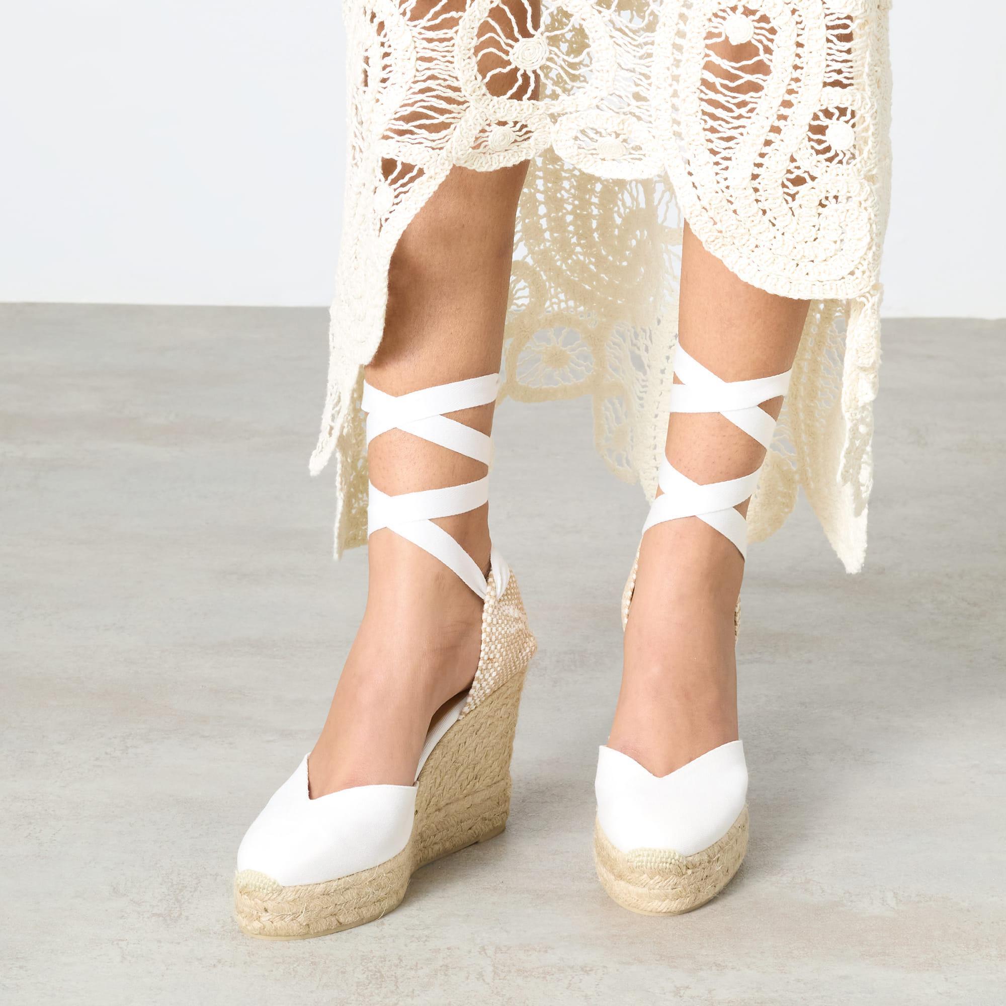 Alpargata Chiara cuña de yute 11cm doble plataforma