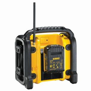 Radio compacte sur secteur ou batterie XR - Sans batterie ni chargeur - DEWALT - DCR019-QW