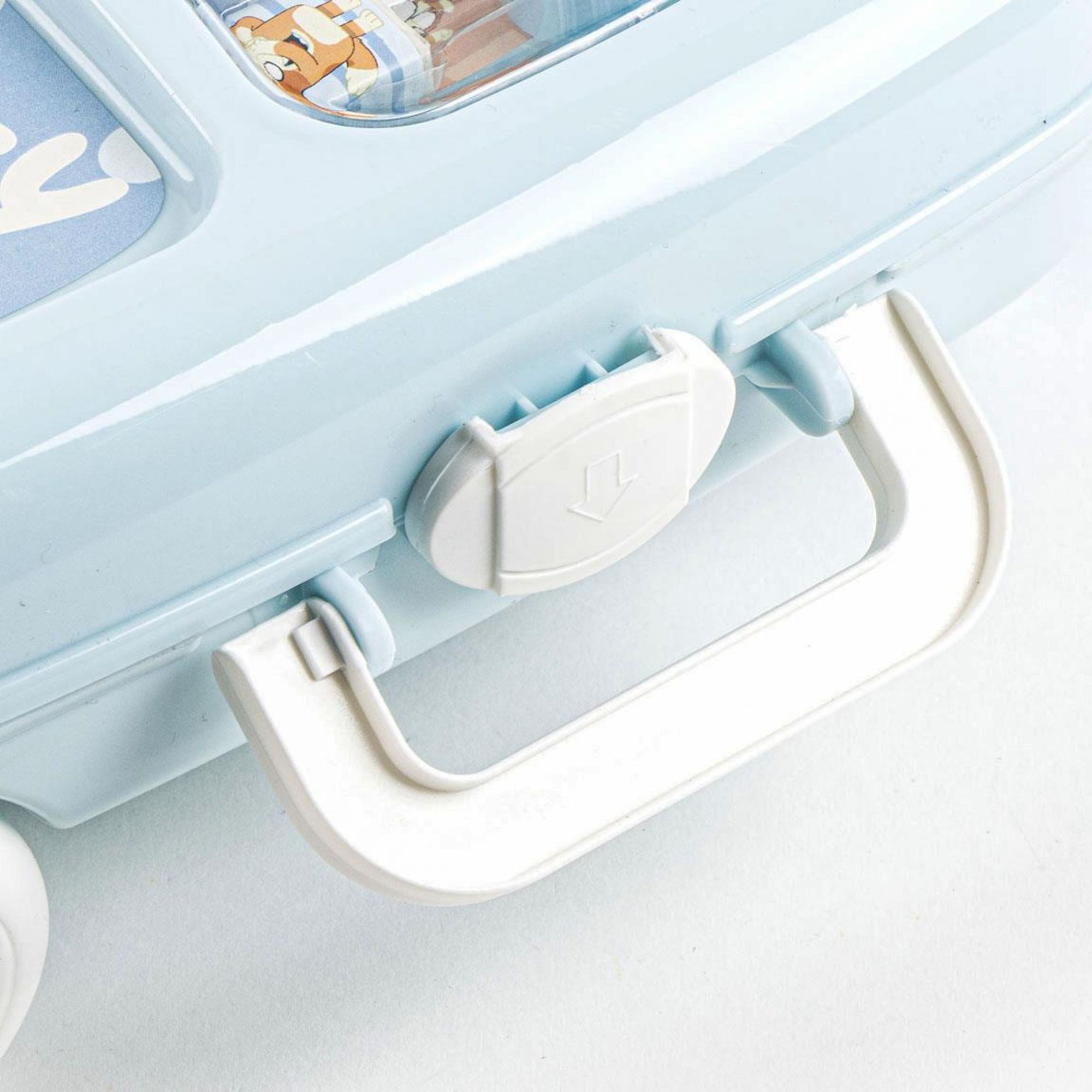 Set Papelería Coloreable Trolley Bluey