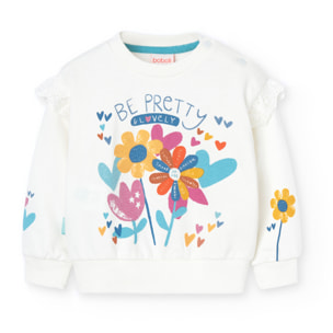 Sudadera felpa de bebé niña -BCI