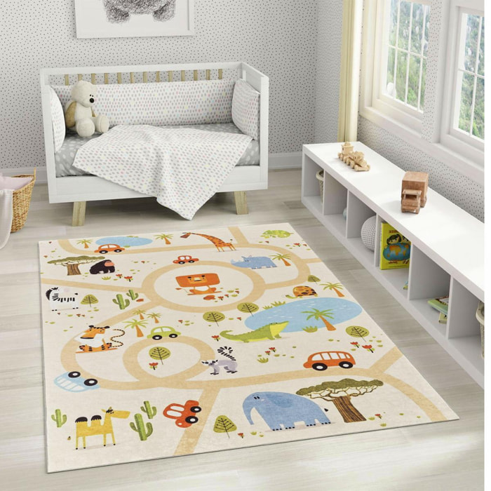 Tapis surper doux - Lavable en machine - ZOO ROUTE
