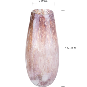 Vaso Bicolor - Pezzi 1 - 19xH42,5x19cm - Bianchi Dino SpA