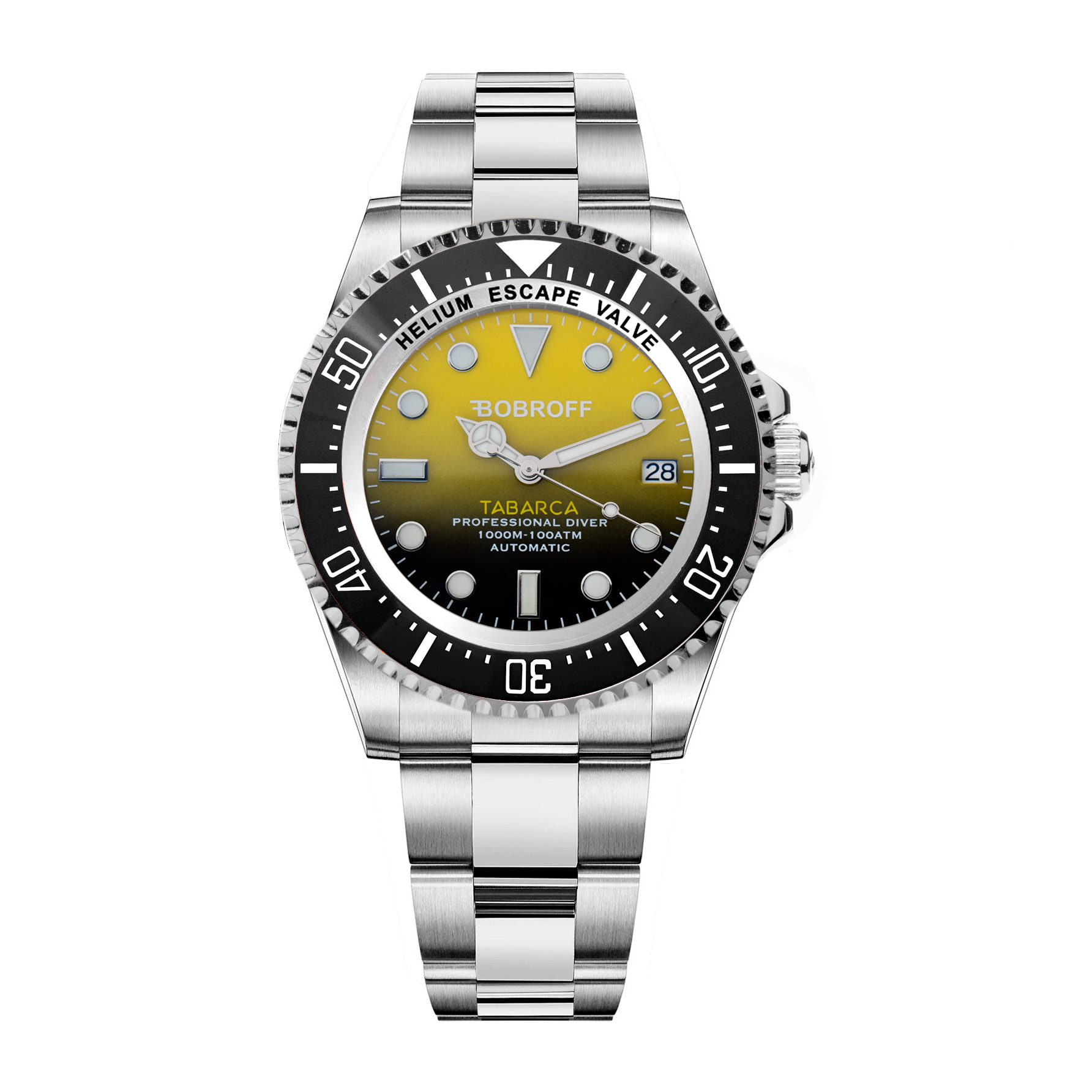 Reloj Bobroff BF0008 Hombre Analogico Automatico con Correa de Acero inoxidable