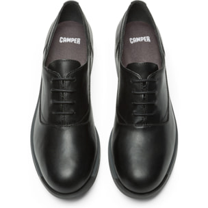 Camper Zapatos con cordones Mujer Bowie Negro