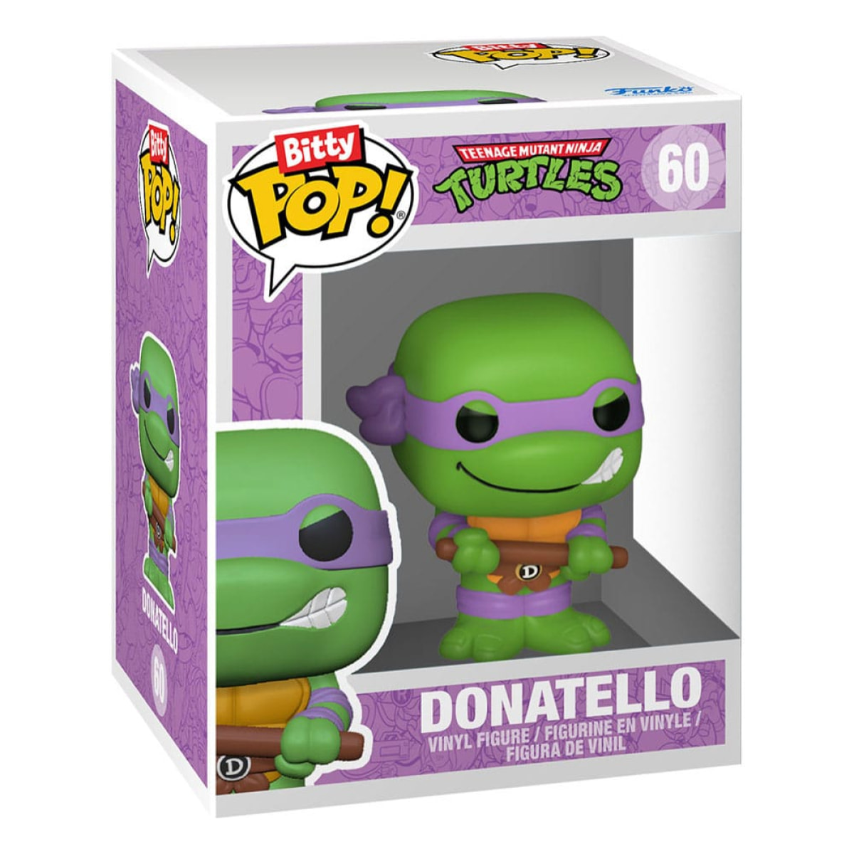 Tartarughe Ninja Bitty Pop! Vinile Figura 4-pack Donatello 2,5 Cm Funko