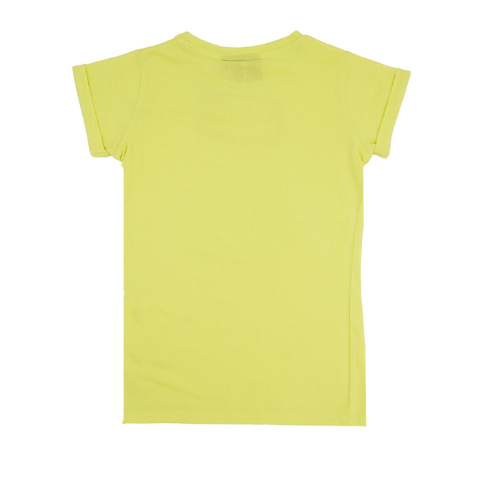 T-shirt maxi da bambina Pure Chic