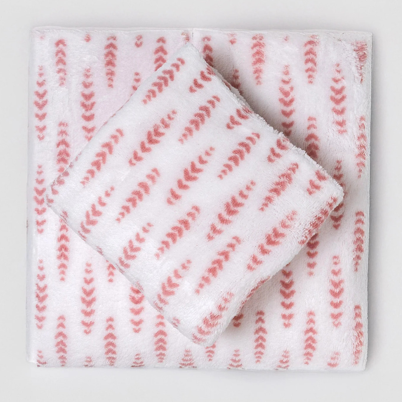 Juego de sábanas coralina Espiga rosa cuna