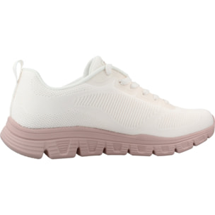 Sneakers De  Mujer Bobs B Lite Beis