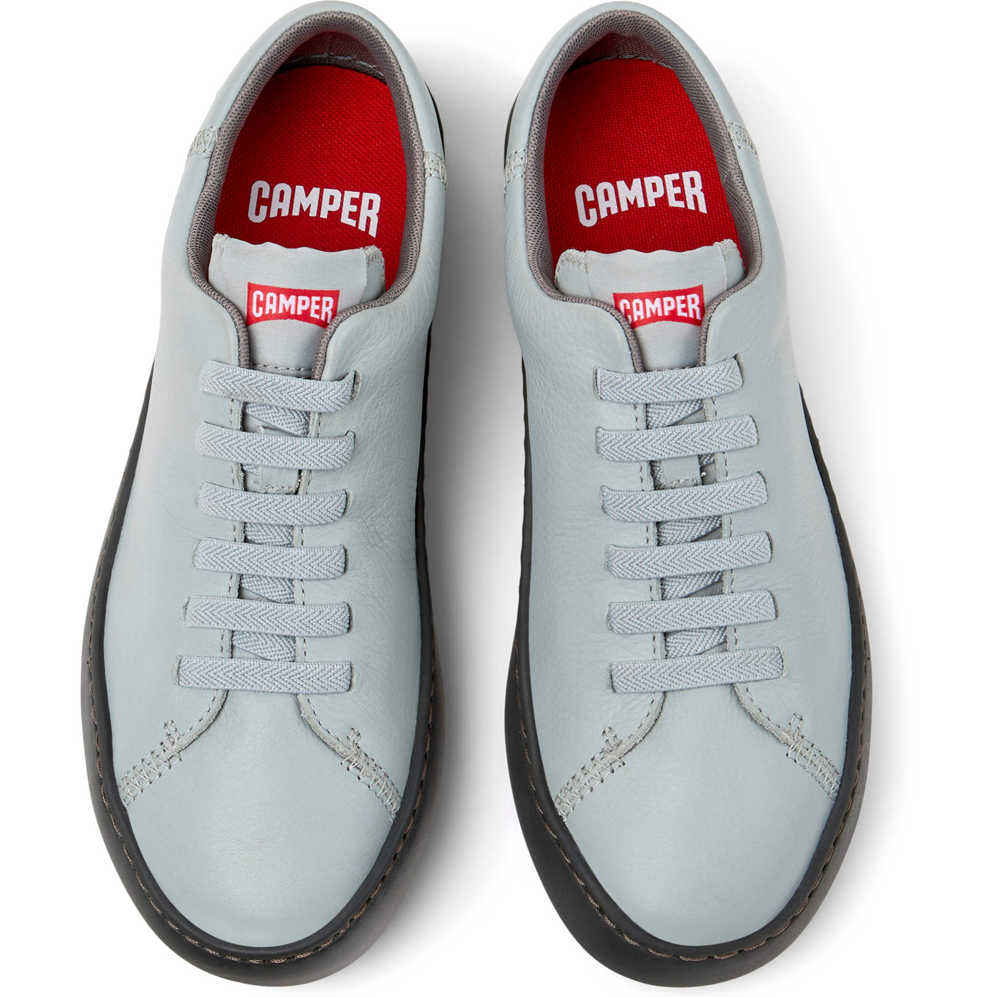Sneakers - CAMPER Peu Touring - Grigio - Pelle liscia