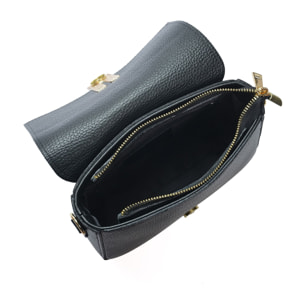 Borsa a spalla Anna Luchini Nero