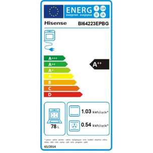 Four encastrable HISENSE BI64223EPBG