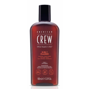 3-en-1 Classic - Shampooing 3en1 Revitalisant Hydratant et Apaisant 100 ml