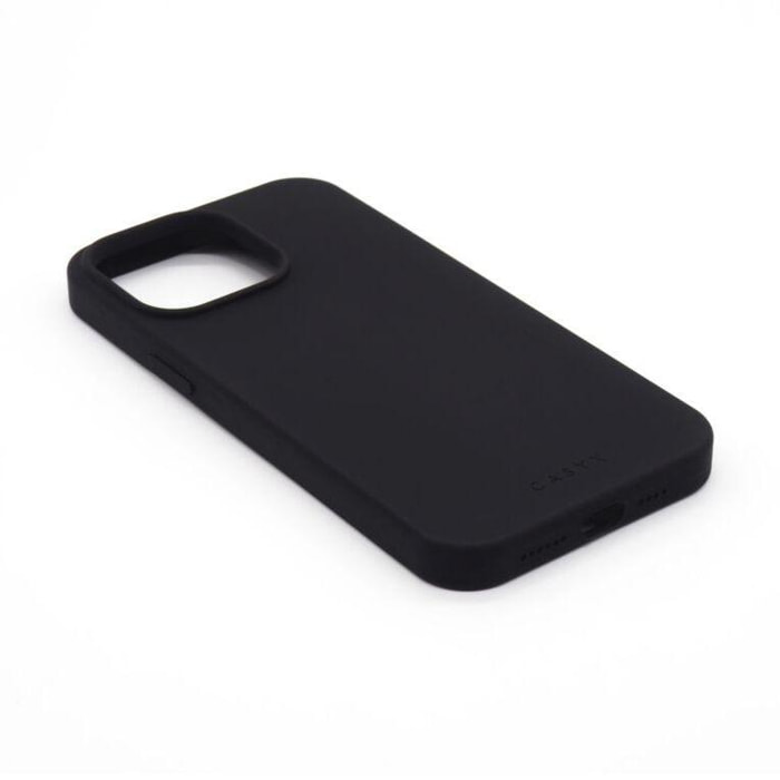 Coque CASYX iPhone 14 Plus silicone Noir MagSafe