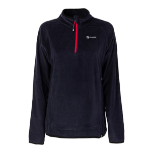 MCKEE'S felpa donna navy blue