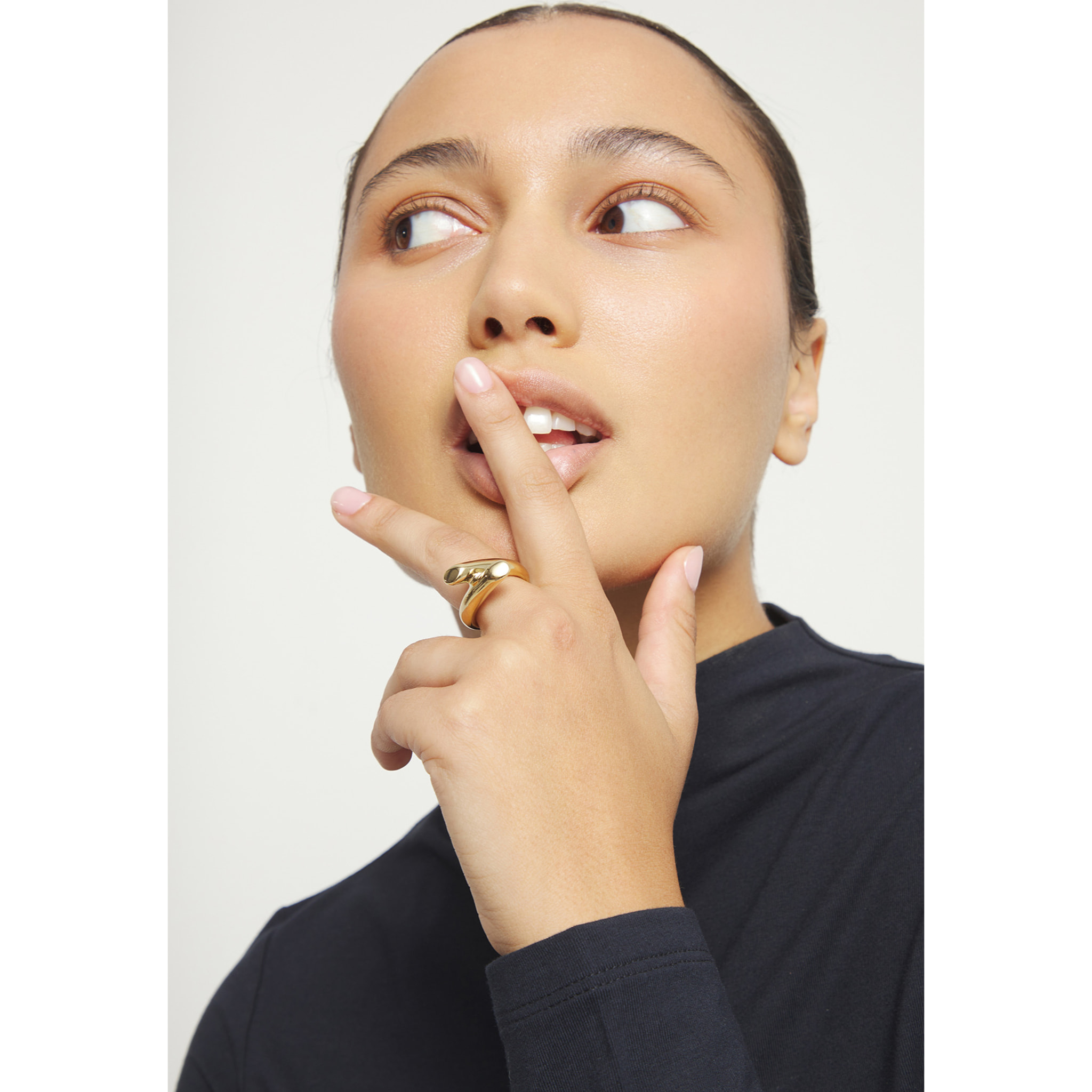 Anillo RAÍCES DORADO 12