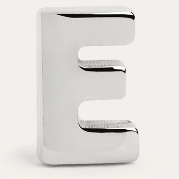 Orecchino Singolo Letter in Argento