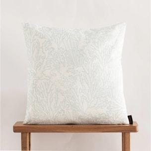 Housse de coussin en 100% coton 50x50 cm Estarit Mint A